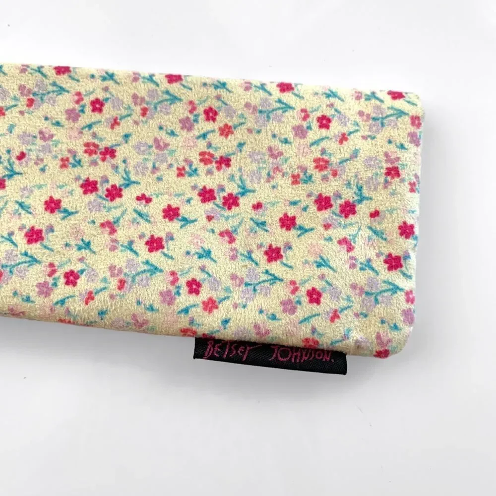 Betsey Johnson Floral Eyeglass Pouch